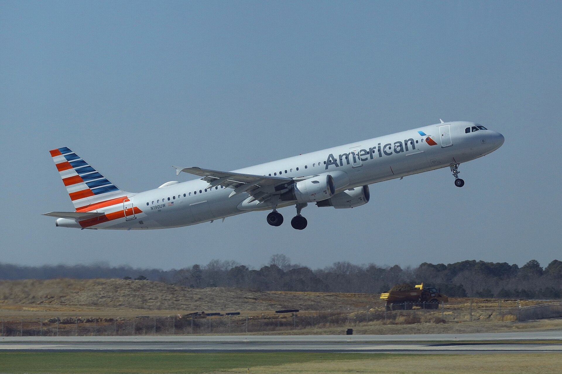 N190UW — Airbus