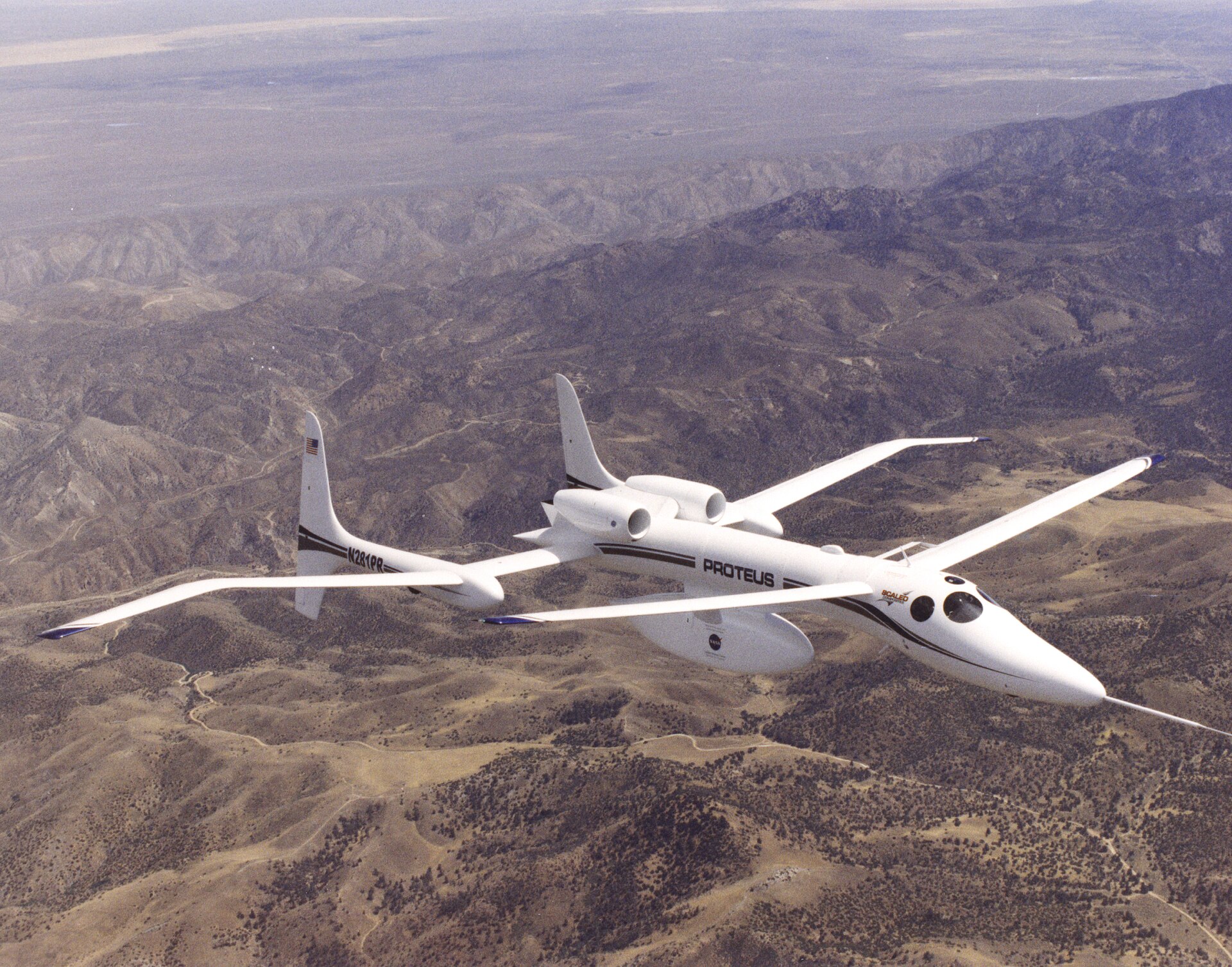 N281PR — Twin-engine aircraft