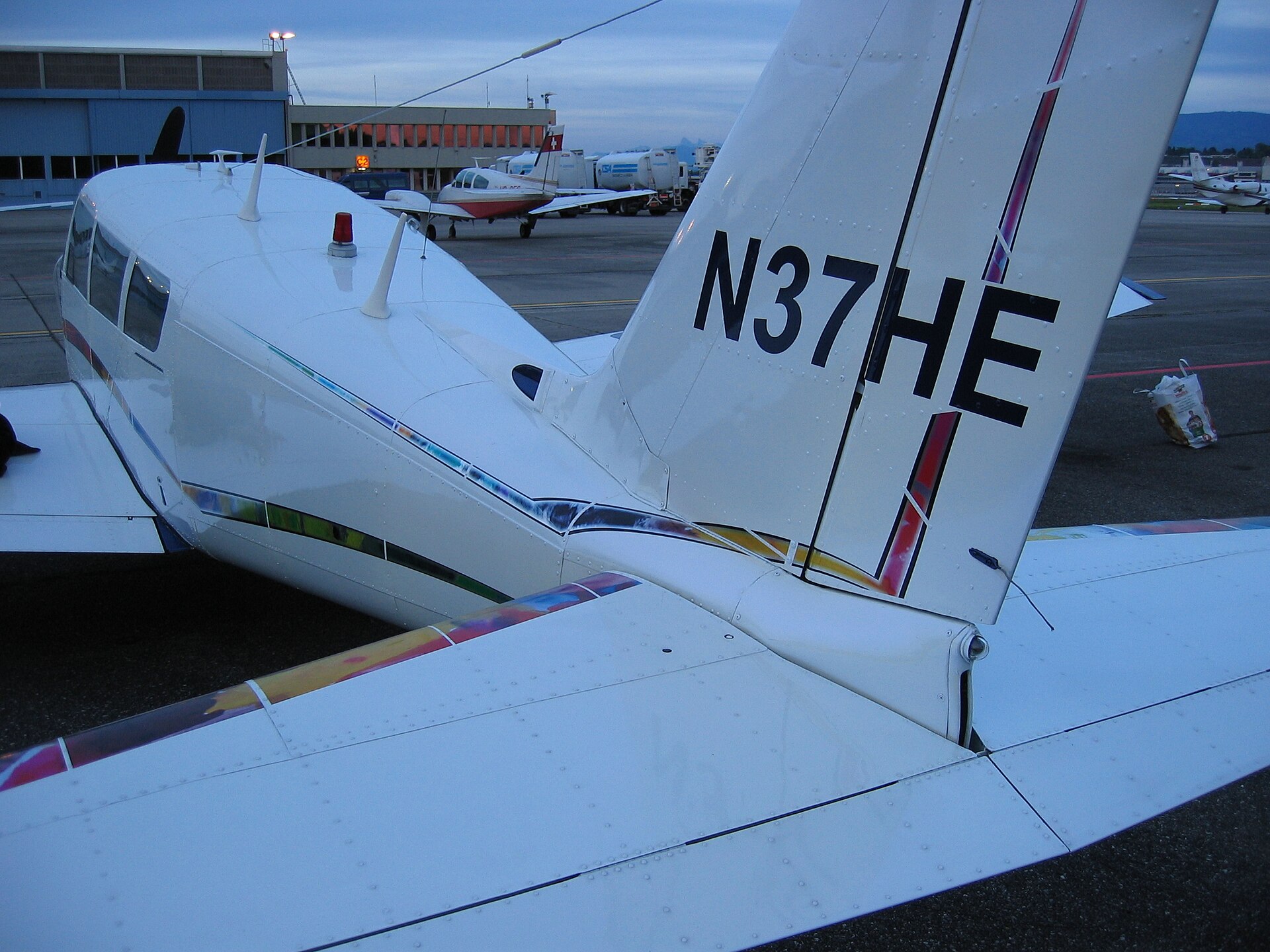 N37HE — Single-engine aircraft