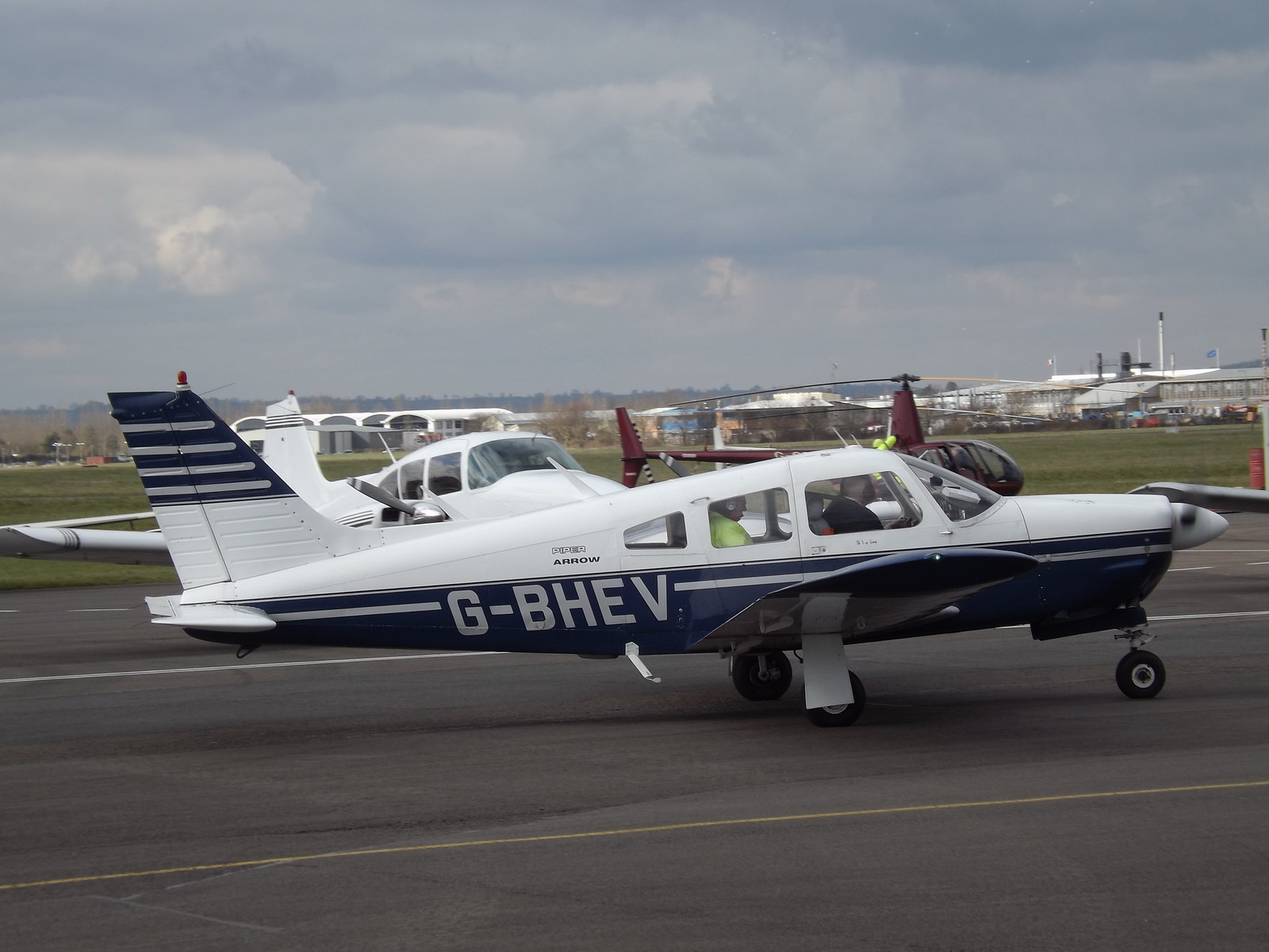G-BHEV — Piper