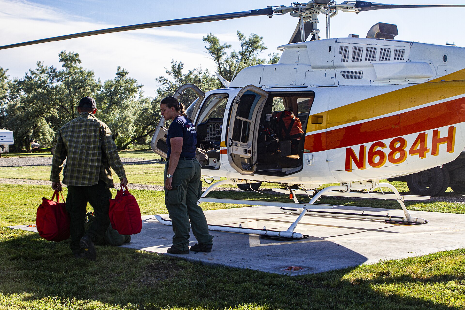 N684H — Helicopter