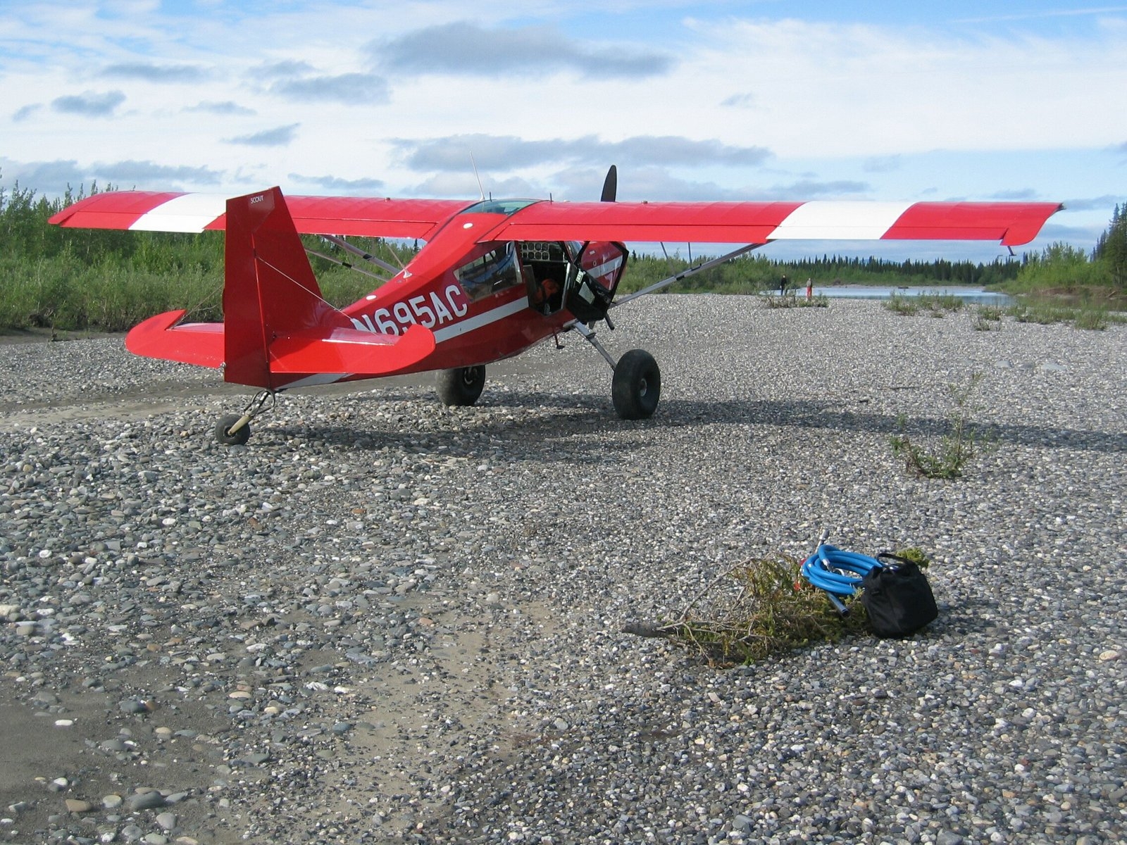 N695AC — Single-engine aircraft
