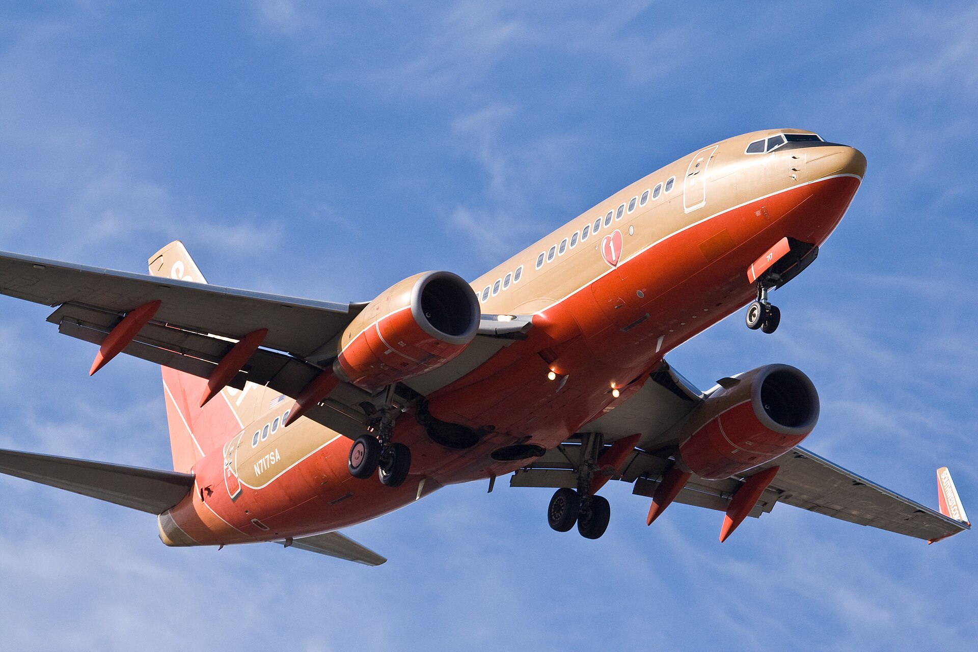 N717SA — Twin-engine aircraft