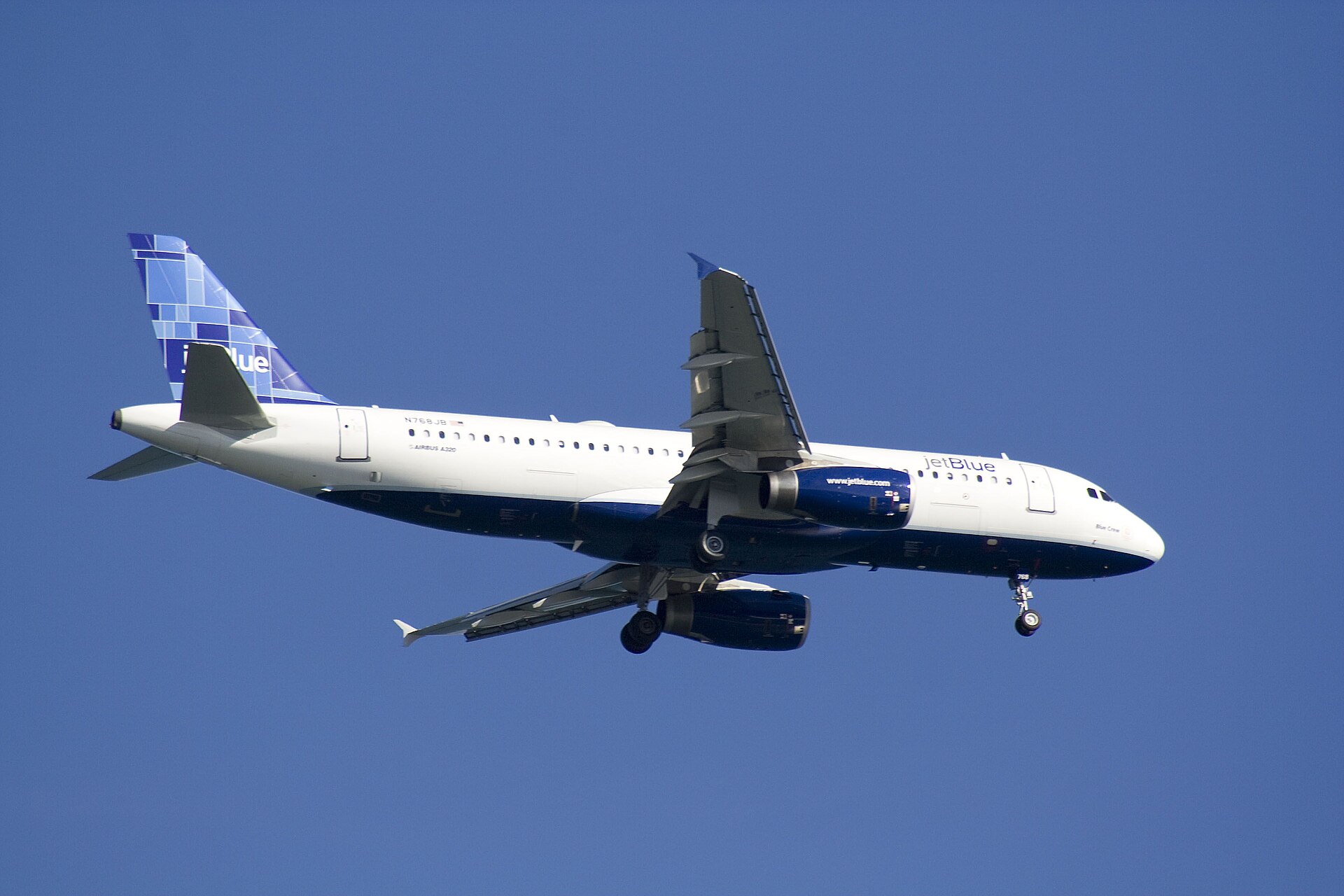N768JB — Airbus