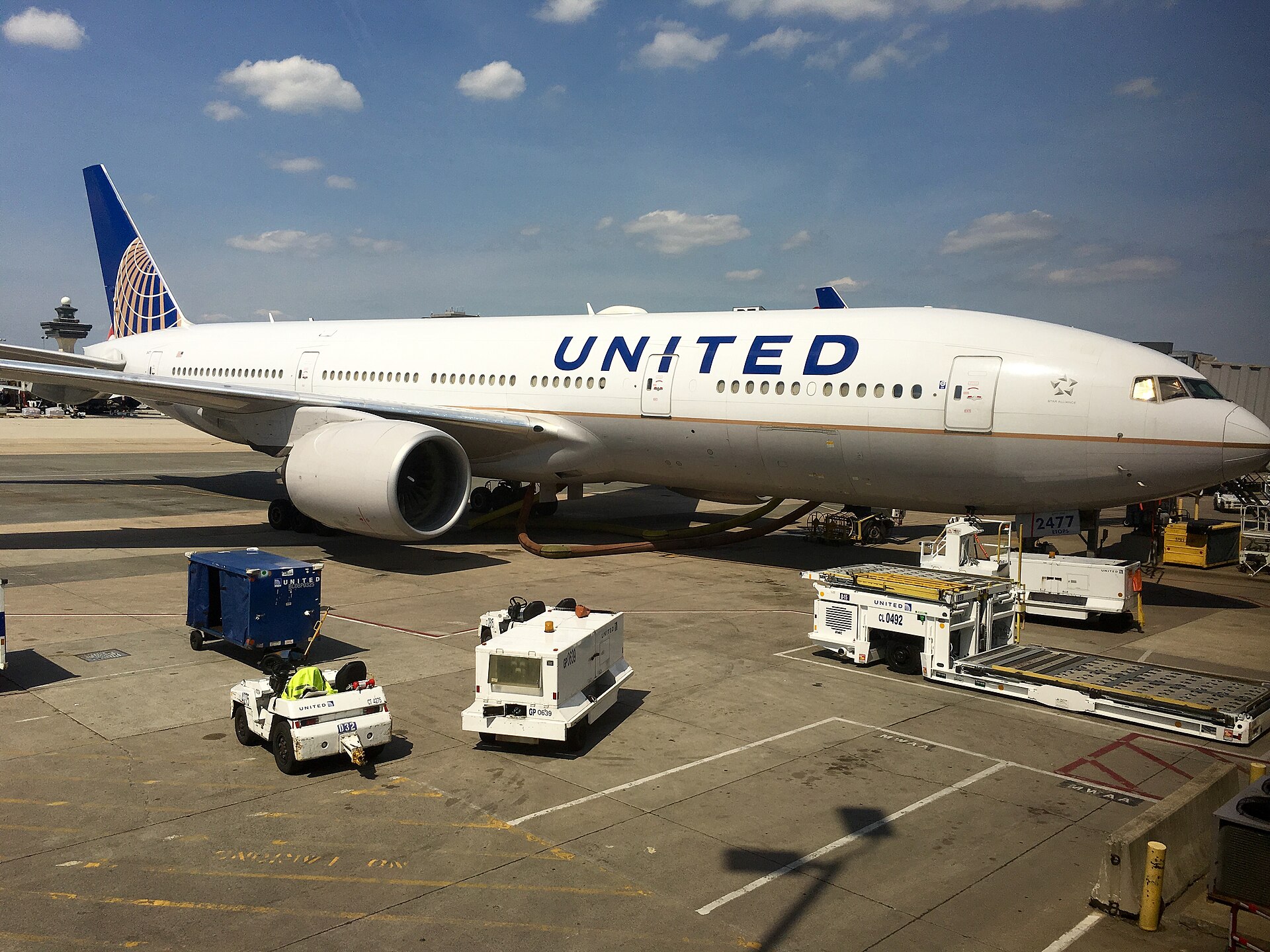 N777UA — Boeing