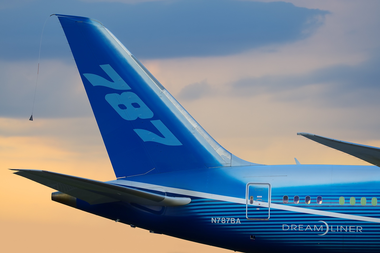 N787BA — Boeing