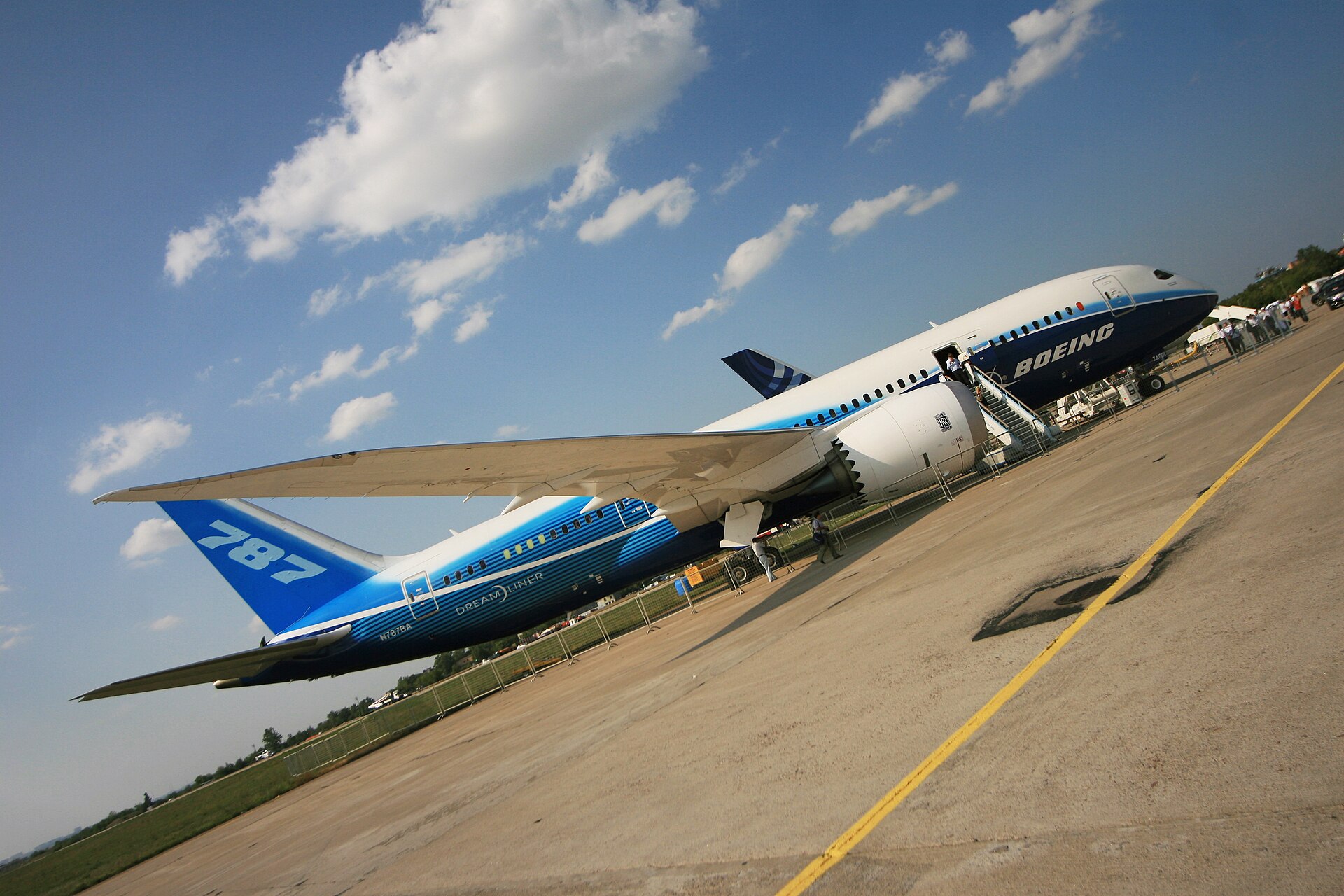 N787BA — Boeing