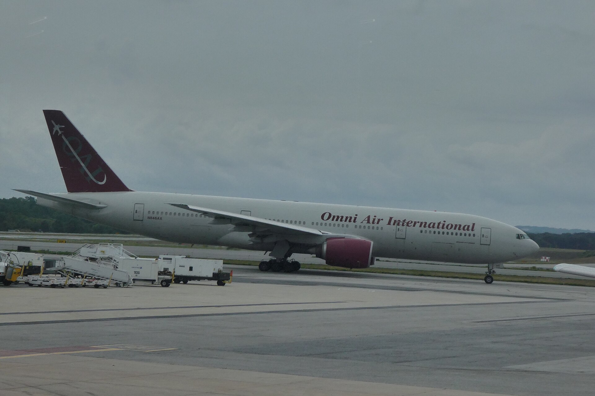 N846AX — Twin-engine aircraft