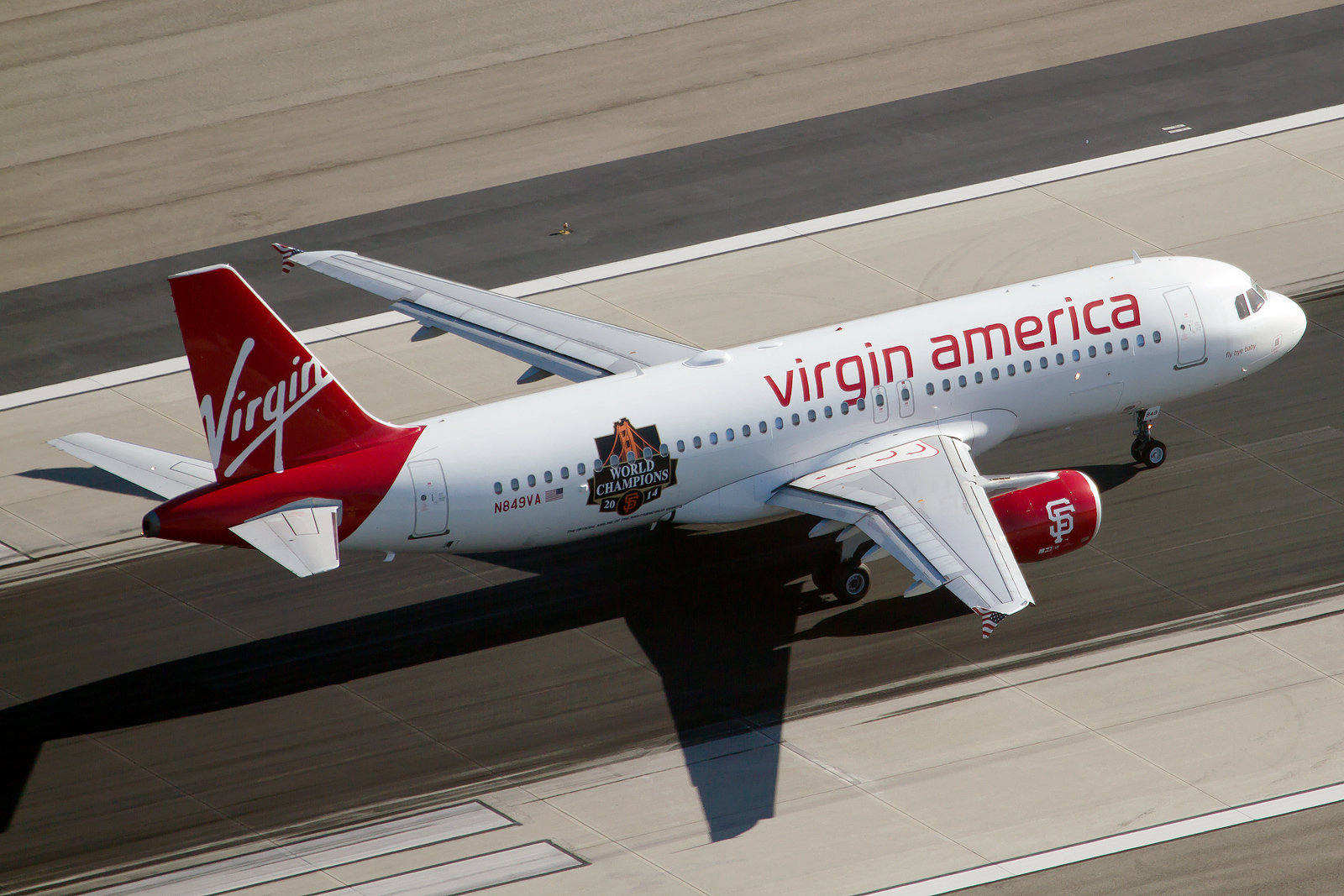 N849VA — Twin-engine aircraft