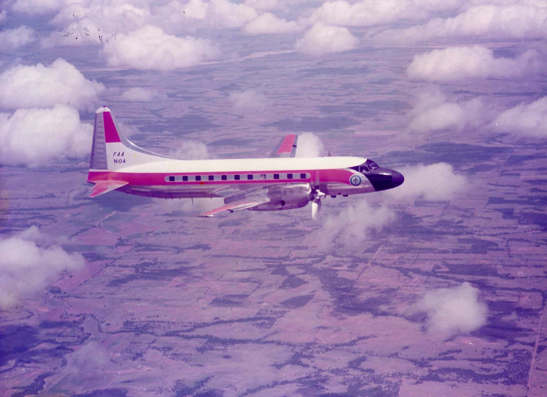 Photo n. 63-8237 released by Federal Aviation Administration's best shot — N104