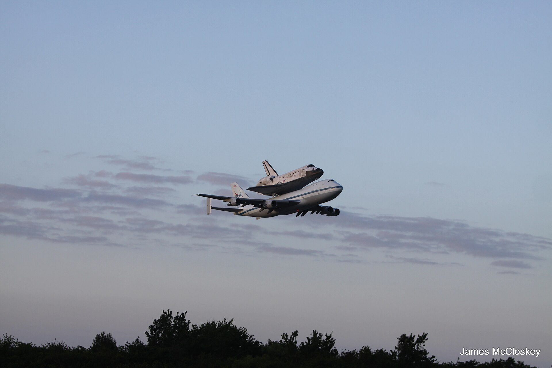 James McCloskey's best shot — N905NA