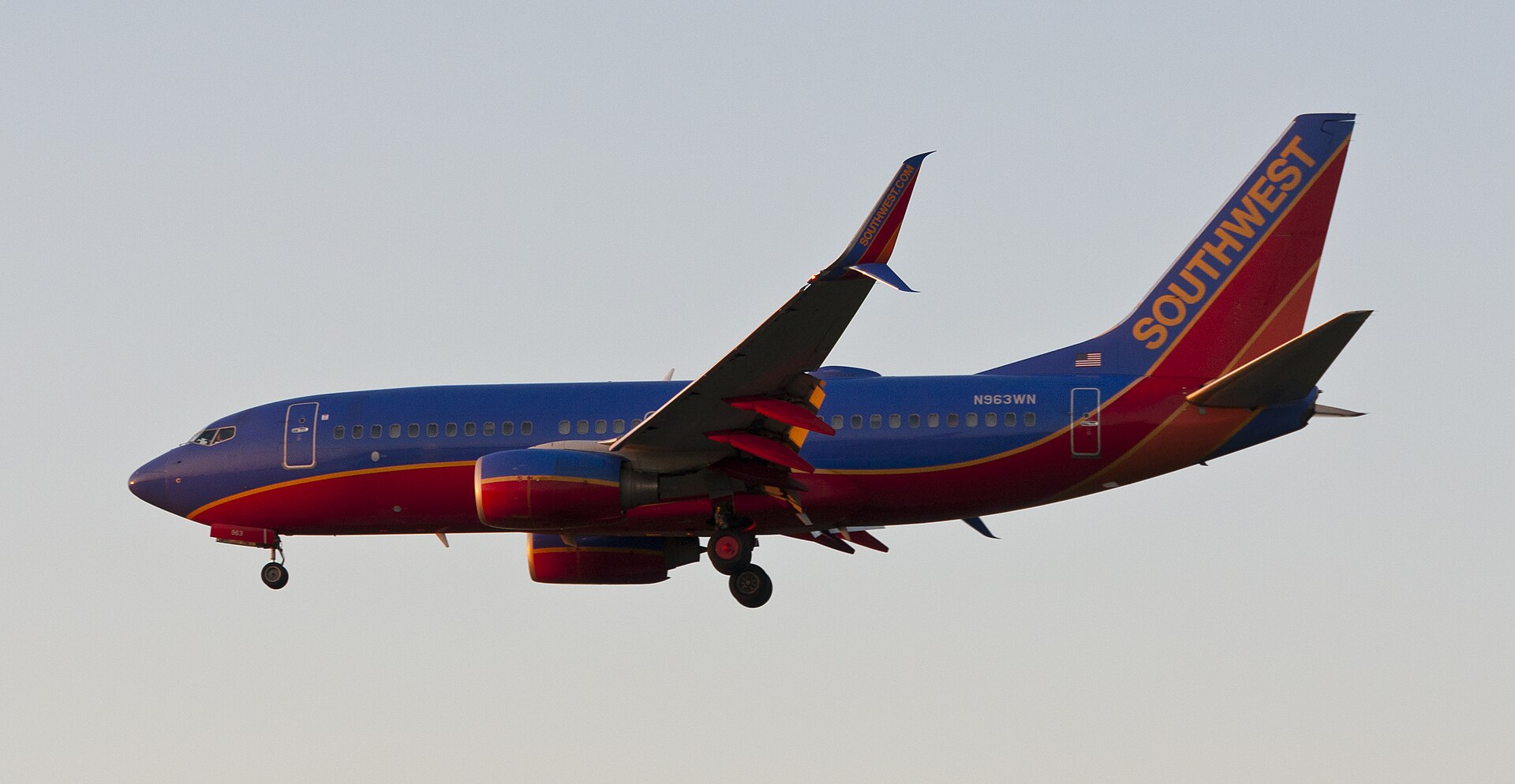 N963WN — Boeing