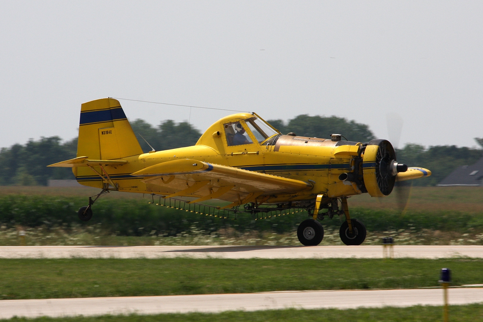 N3164E — Single-engine aircraft