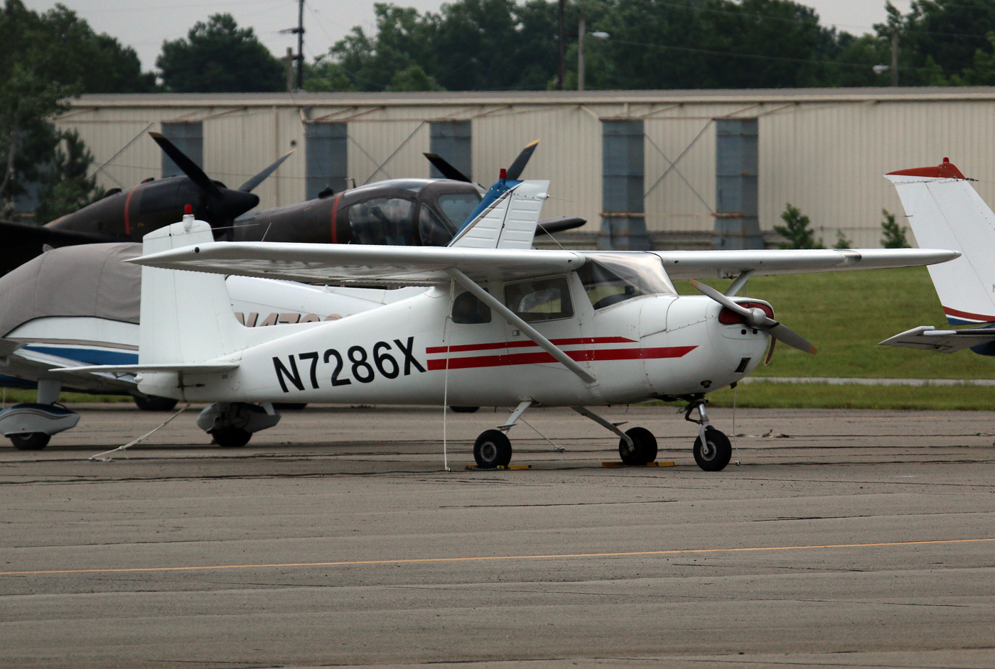 N7286X — Single-engine aircraft
