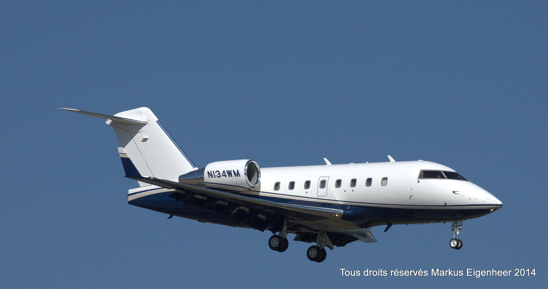 1997 Canadair Ltd CL-600-2B16 (N134WM) photo 2
