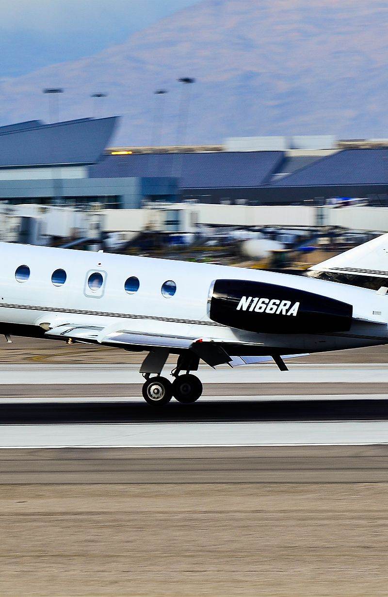 N166RA - Business jet