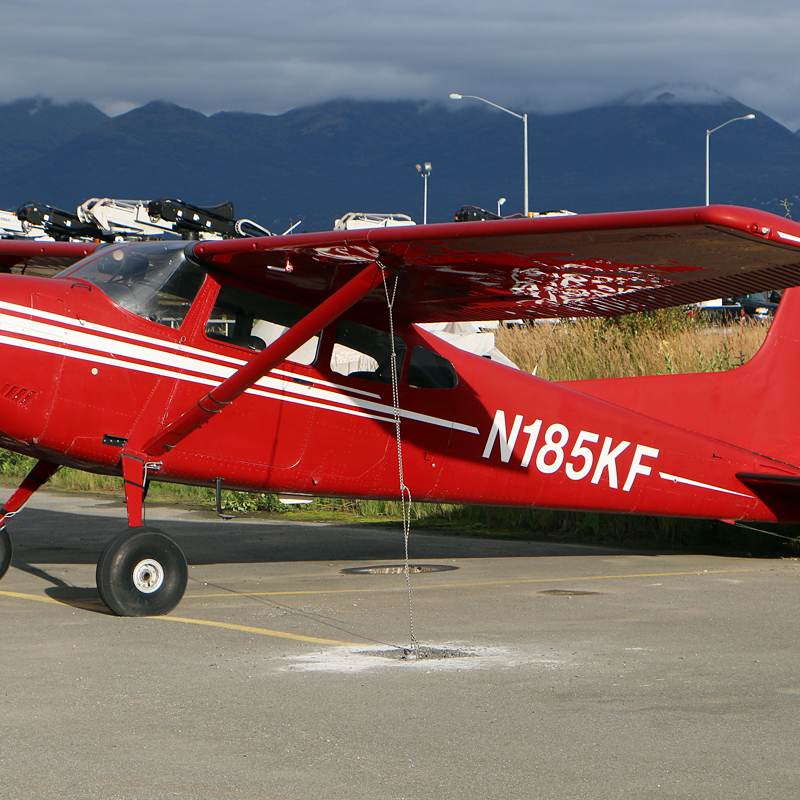 N185KF - Single-engine aircraft