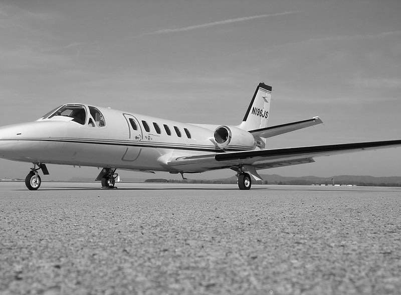 N196JS - Business jet