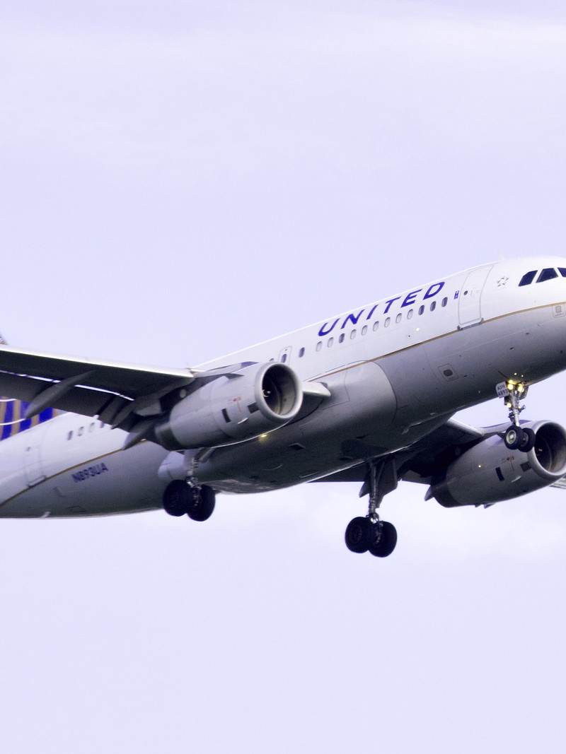 N893UA - Airbus