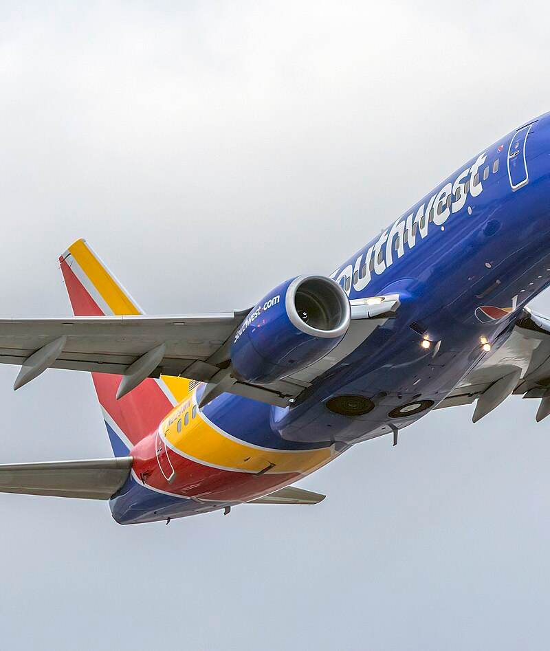 N229WN - Twin-engine aircraft