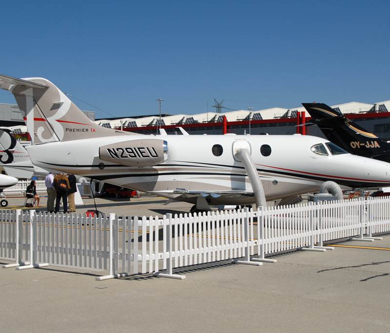 N291EU - Business jet