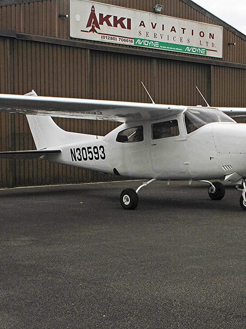 N30593 - Single-engine aircraft