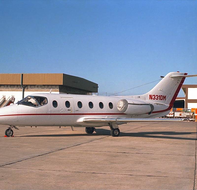N331DM - Business jet