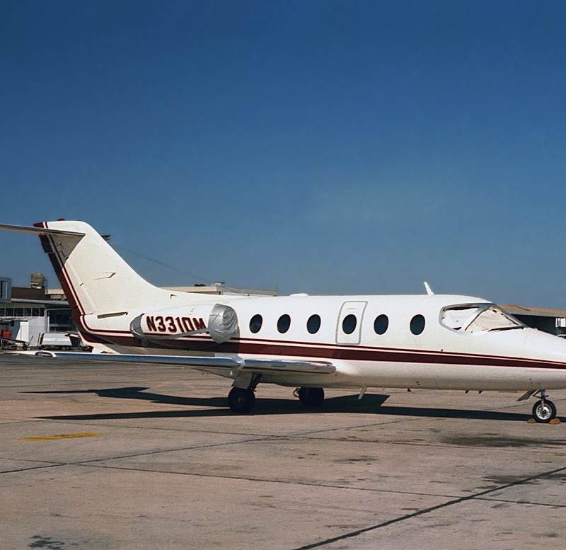 N331DM - Business jet