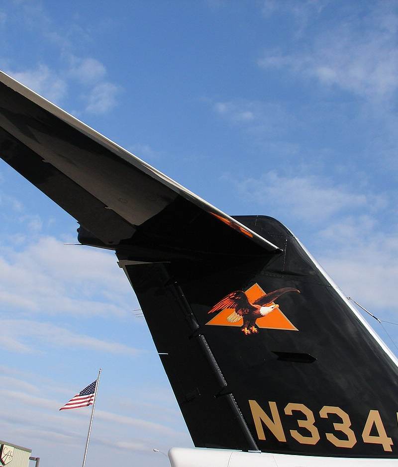 N334AF - Business jet