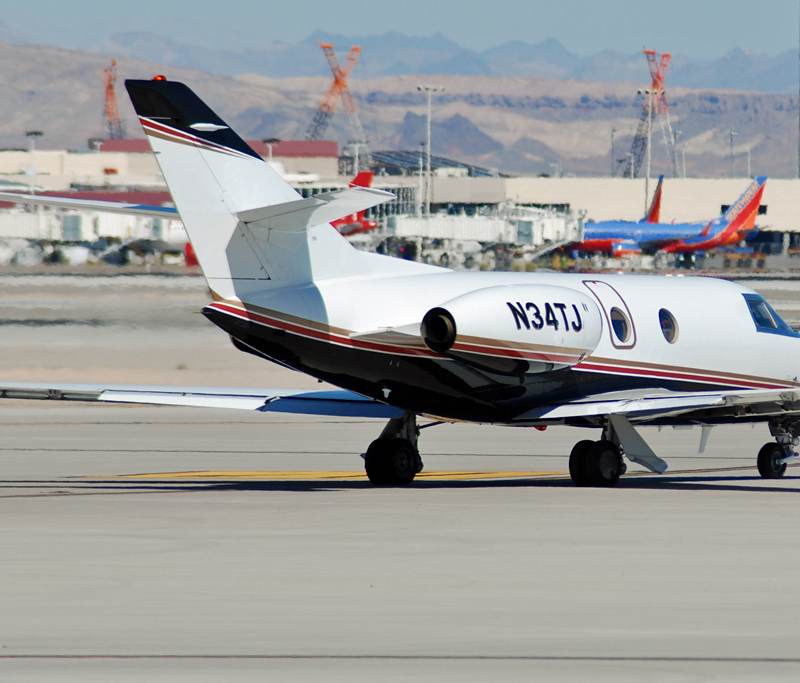 N34TJ - Business jet