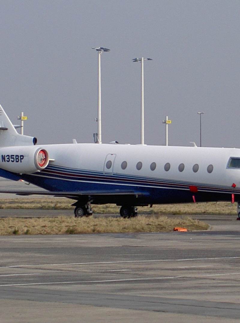 N35BP - Business jet