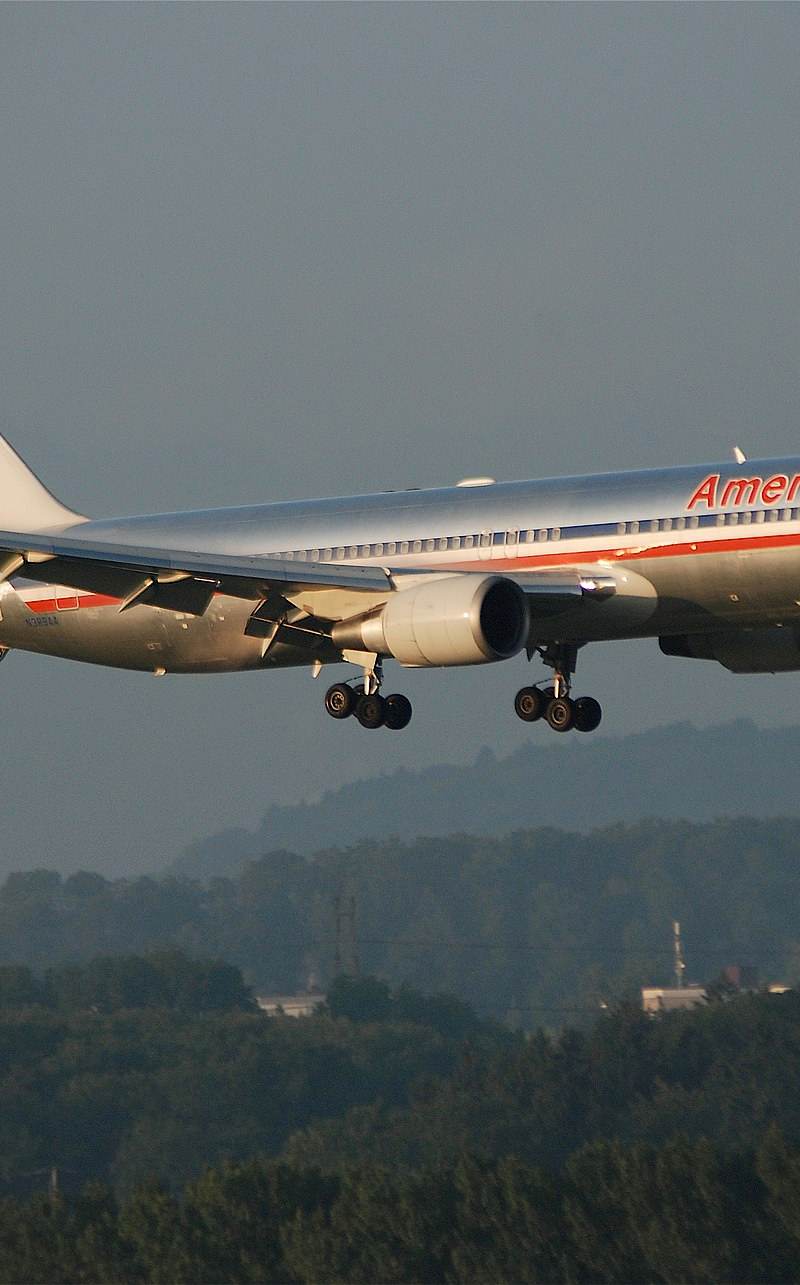 N389AA - Twin-engine aircraft