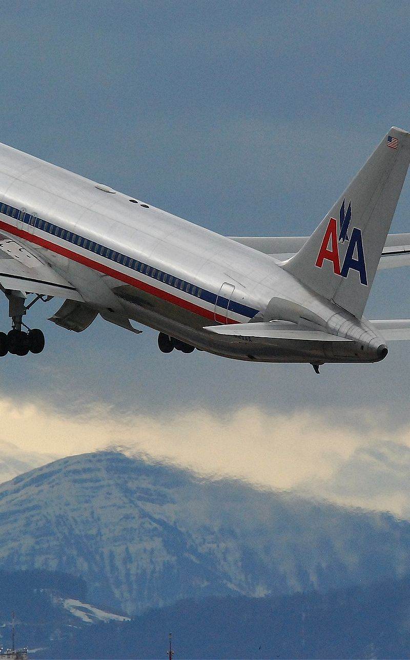 N389AA - Twin-engine aircraft