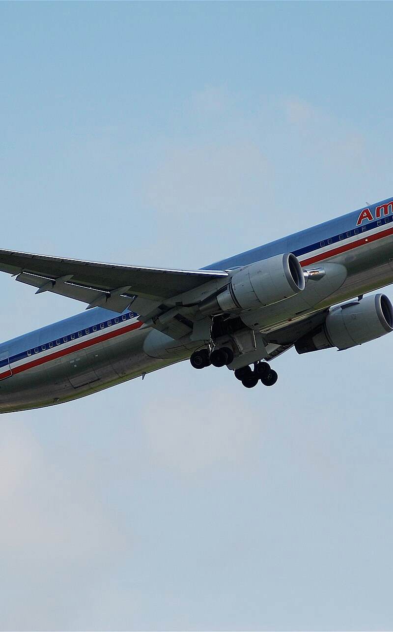 N389AA - Twin-engine aircraft