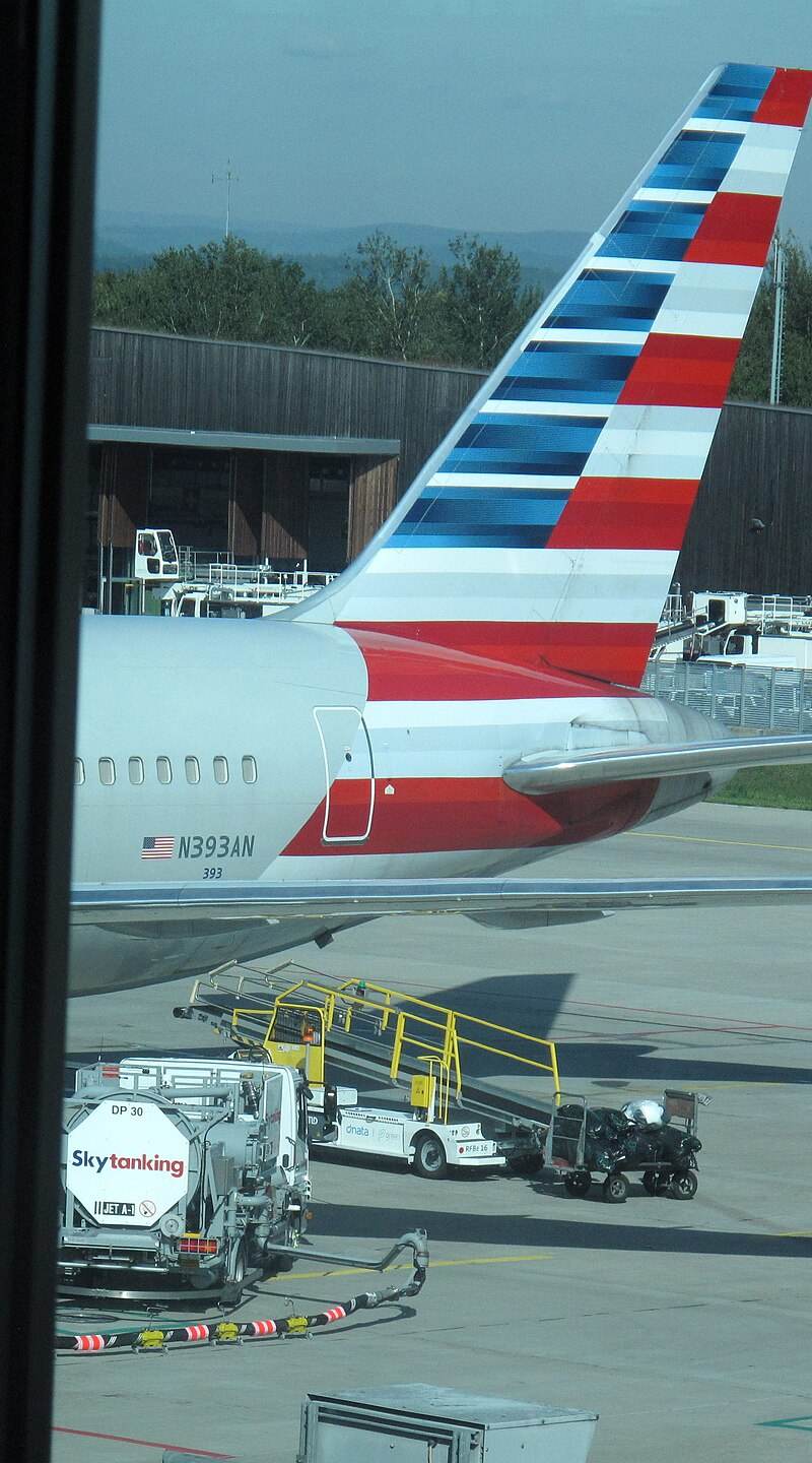 N393AN - Twin-engine aircraft