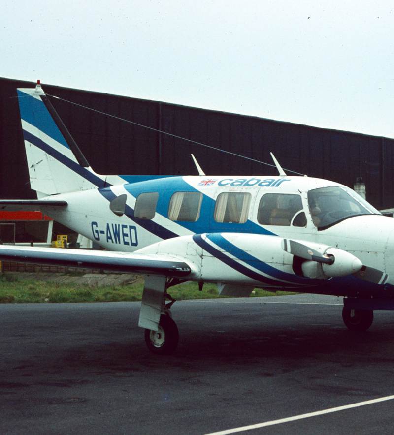 G-AWED - Twin-engine aircraft