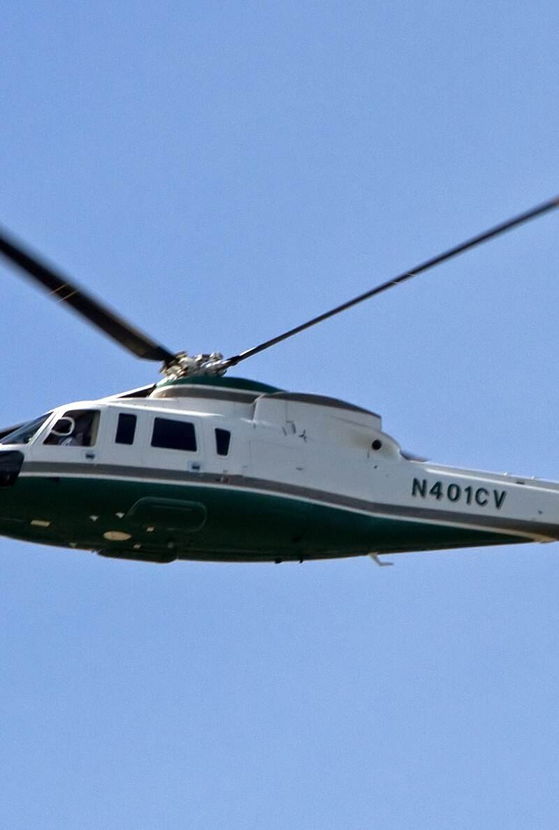 N401CV - Helicopter