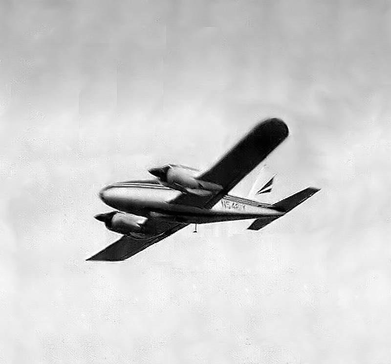 N5481Y - Twin-engine aircraft