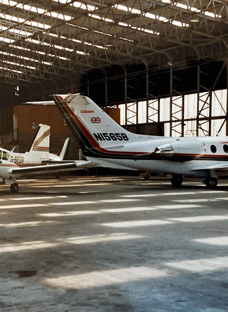 G-BEGV - Business jet
