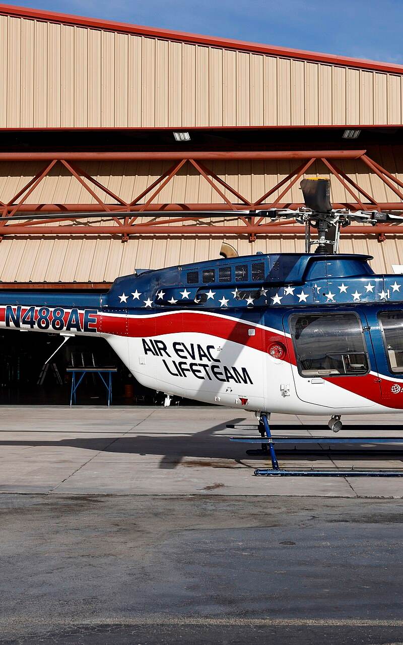 N488AE - Helicopter