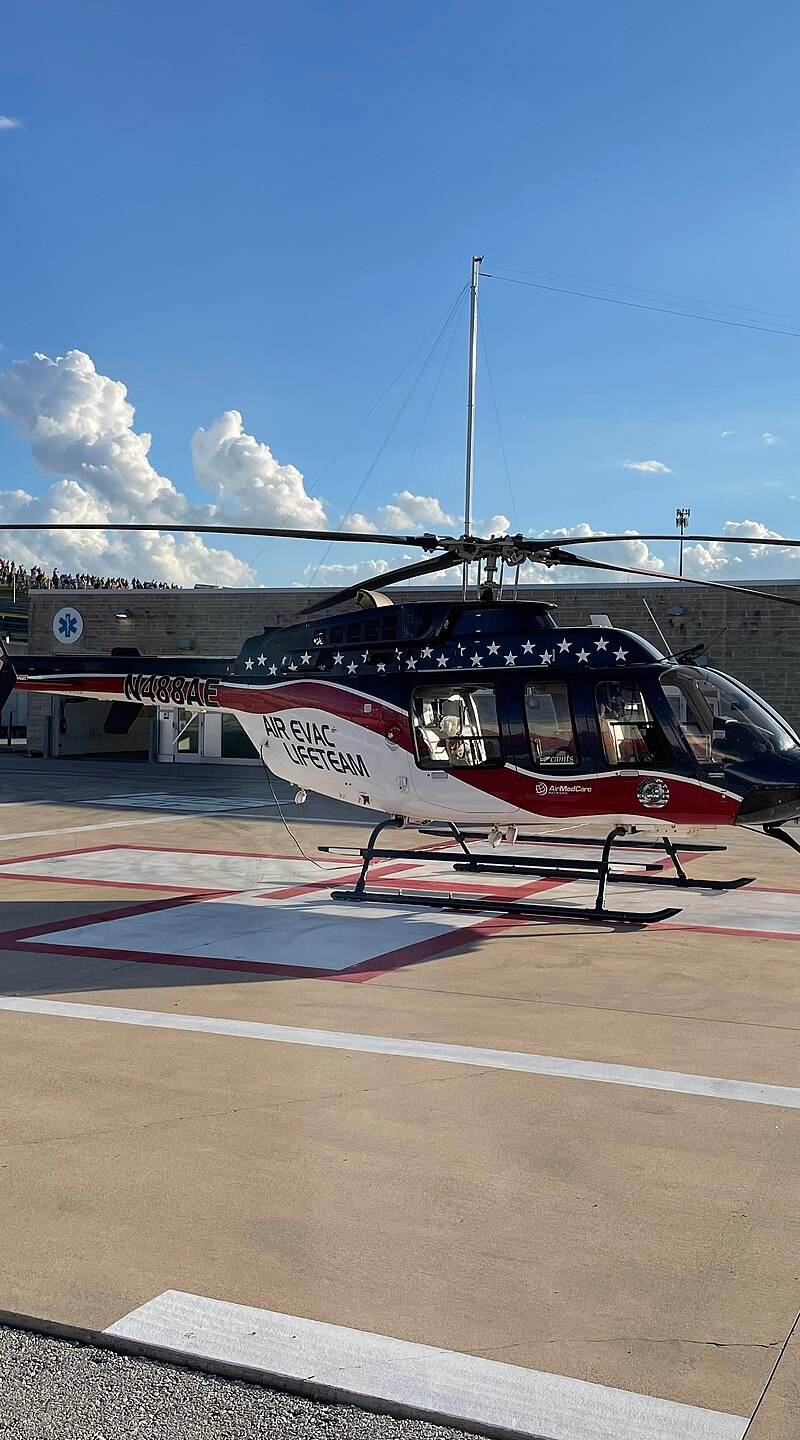 N488AE - Helicopter