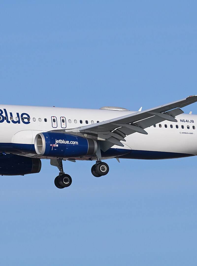 N641JB - Airbus