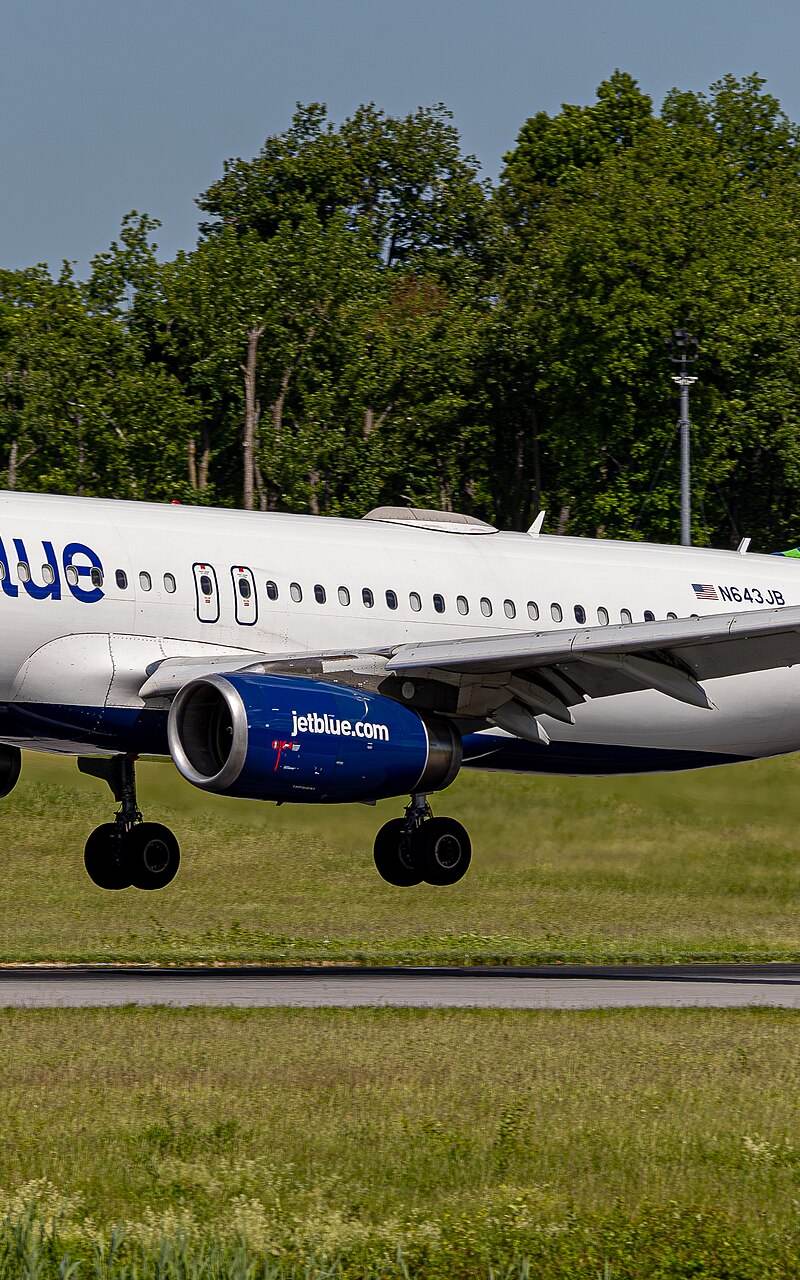 N643JB - Airbus