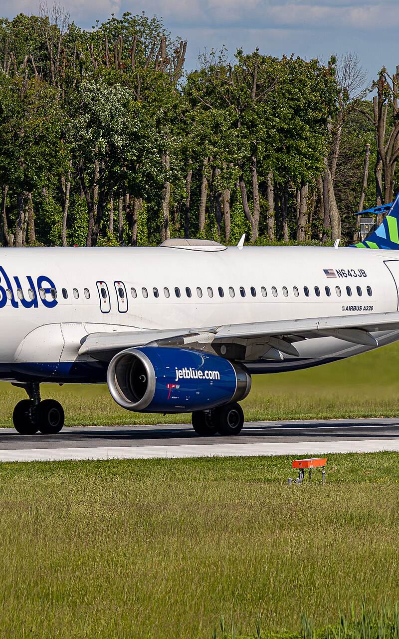 N643JB - Airbus