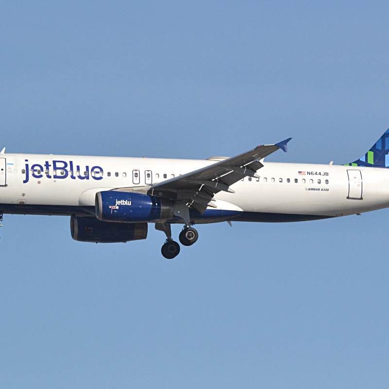 N644JB - Airbus