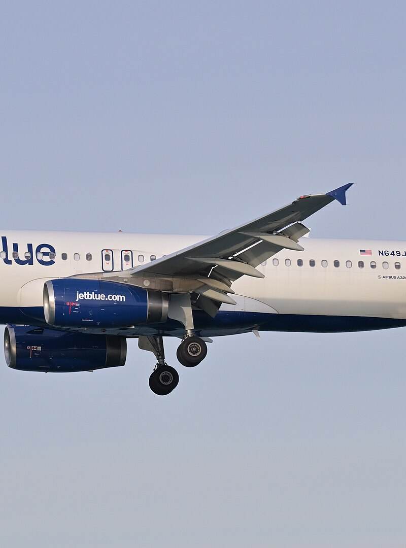 N649JB - Airbus