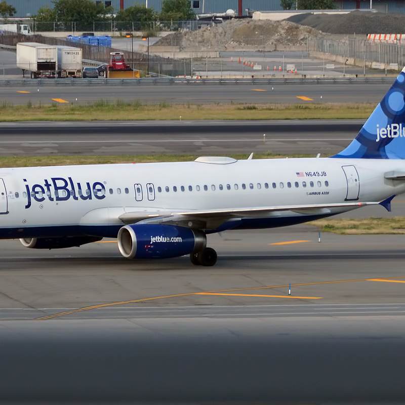 N649JB - Airbus
