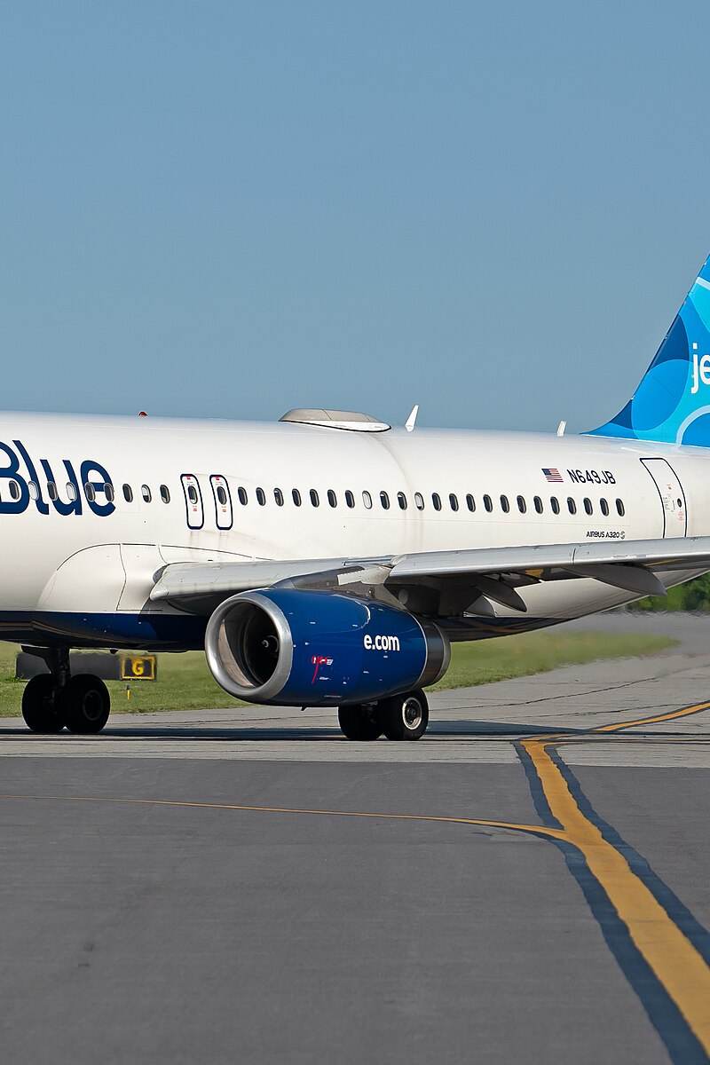 N649JB - Airbus