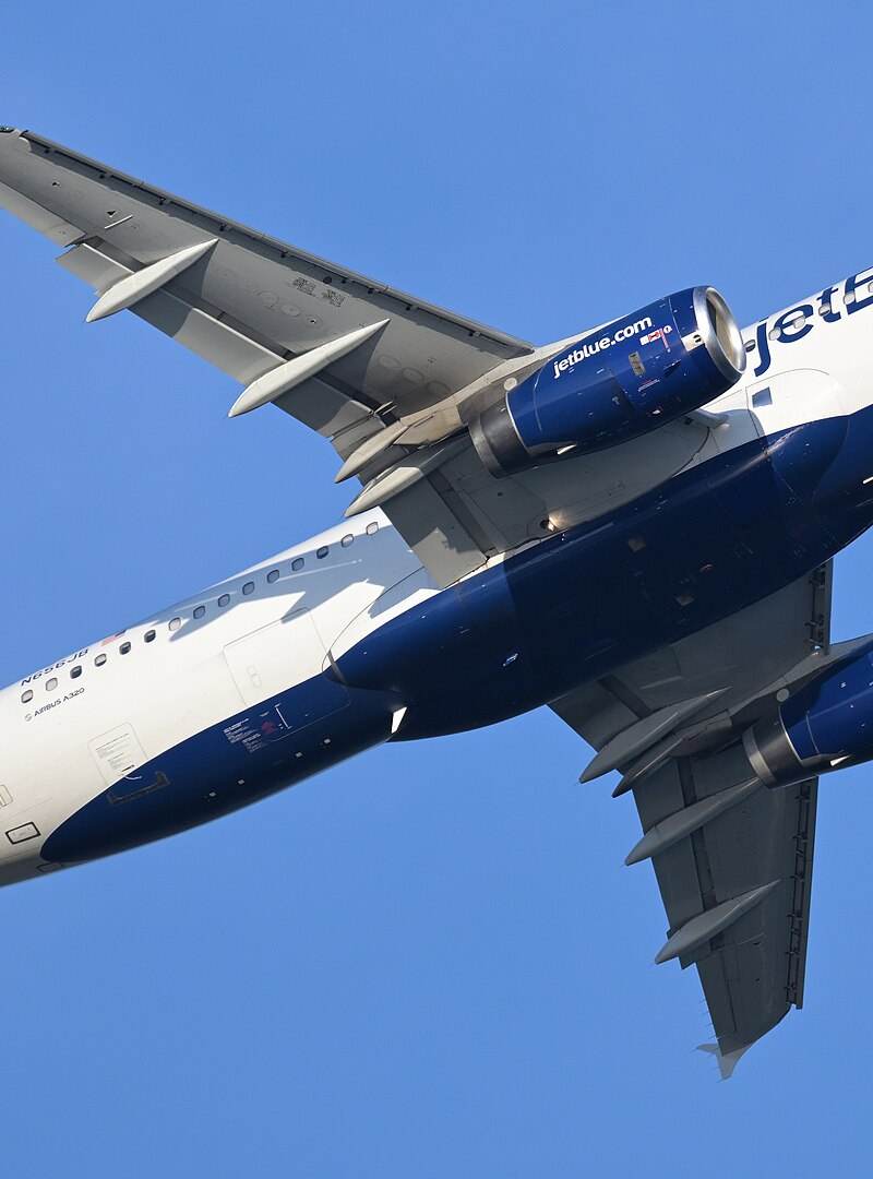 N656JB - Airbus