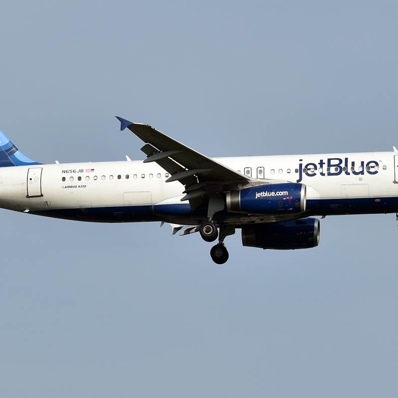 N656JB - Airbus
